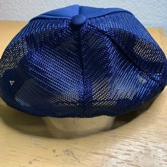 Cal-west Electric Napa Blue And Gold Vintage Snapback Hat - Picture 4 of 9